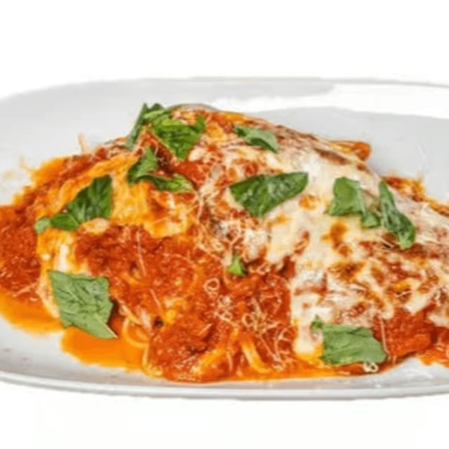 Veal Parmigiana.