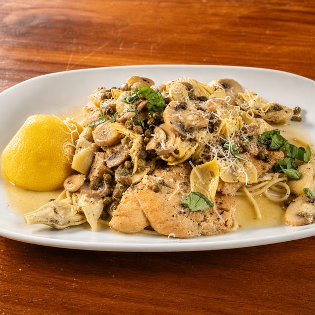 Chicken Siciliana.