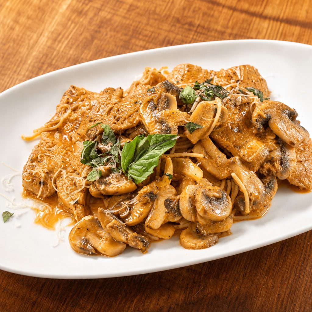 Veal Marsala.