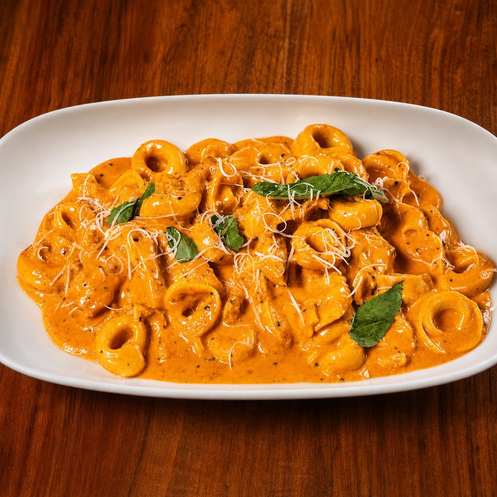 Tortellini Pasta Alla Panna.