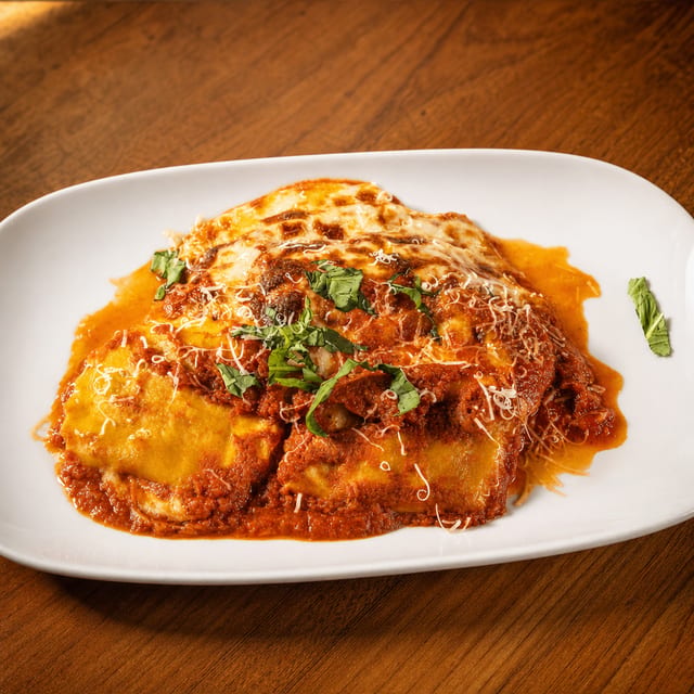Spinach Ravioli.