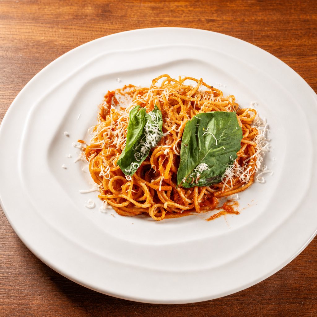 Spaghetti with Meat Sauce.