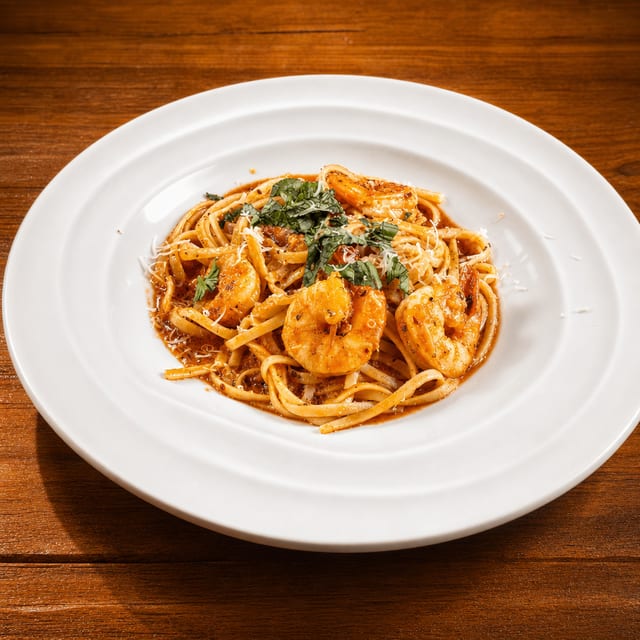 Shrimp Diavolo.