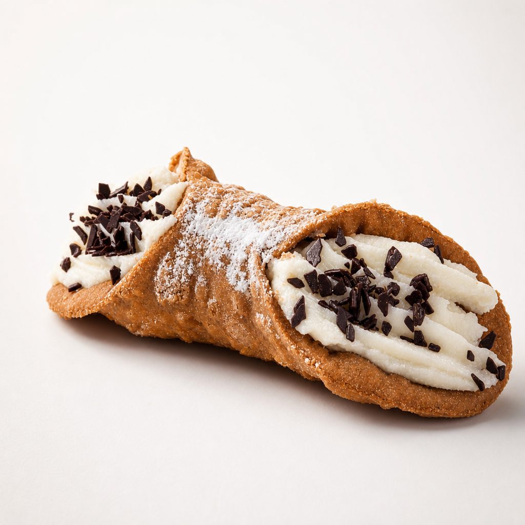 Chocolate Cannoli Shell.