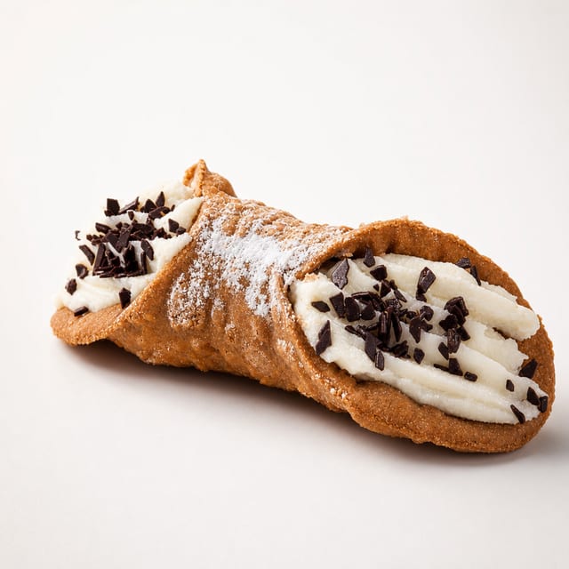 Chocolate Cannoli Shell.