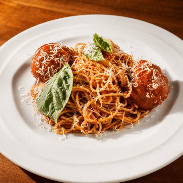 Spaghetti with Meatballs.