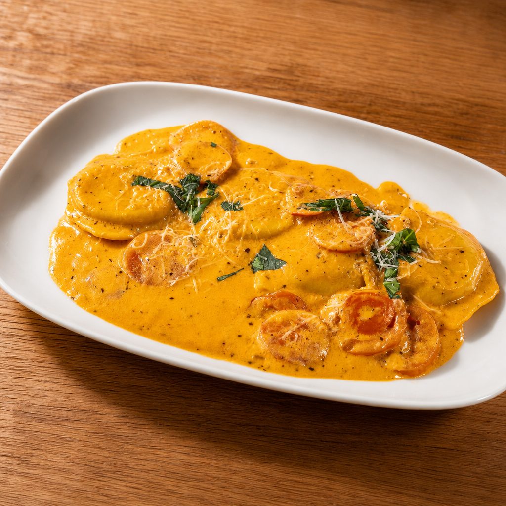 Lobster Ravioli.